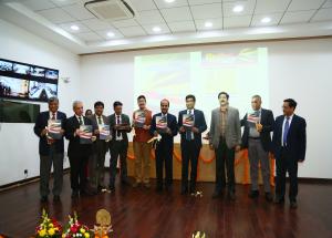 Unveiling of NHSRCL's newsletter and brochure at NHSRCL's Fourth Foundation Day on 12.02.2020